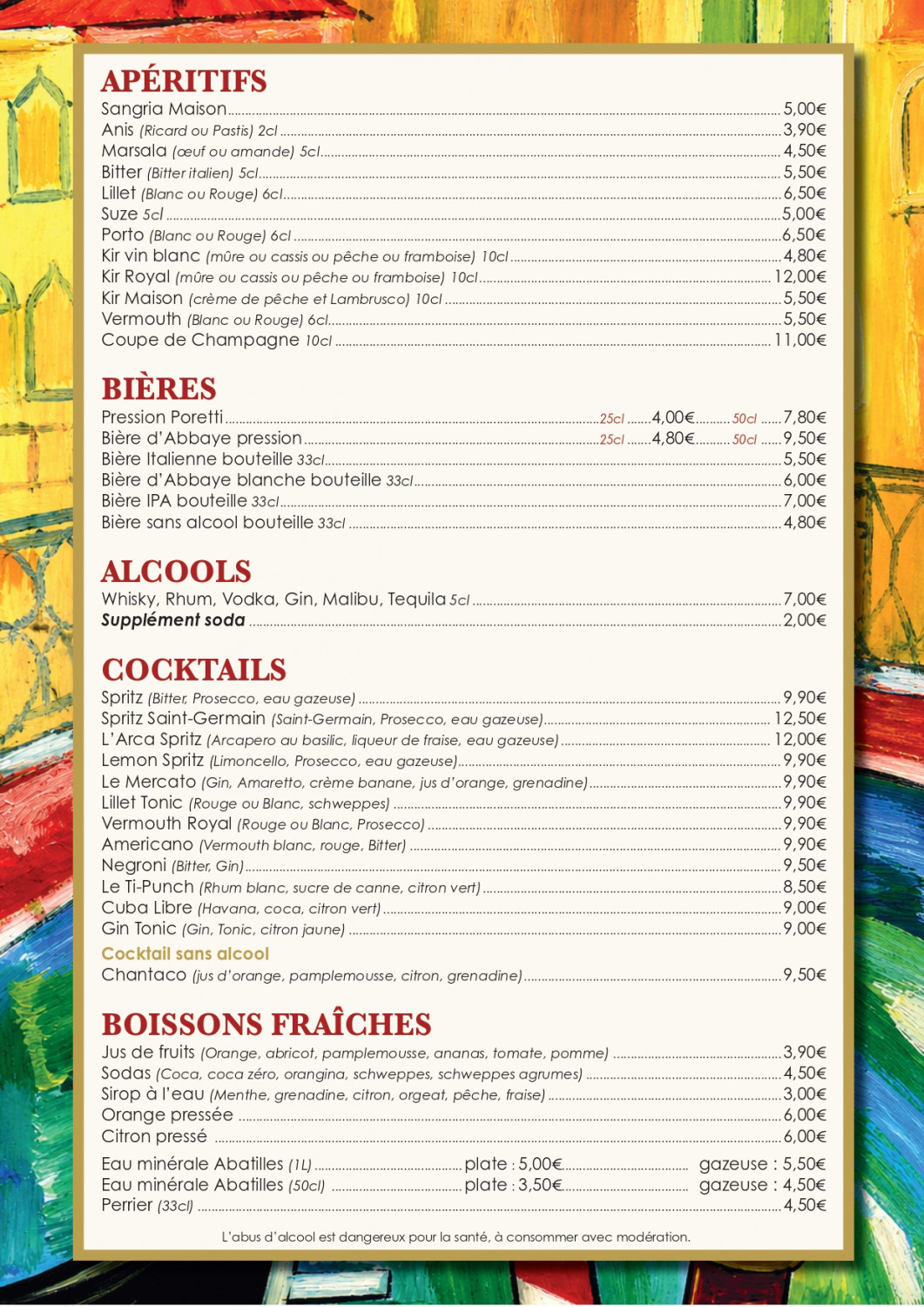 Nos Apéritifs Nos Apéritifs